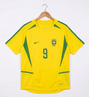 Camisa retrô Brasil Home 2002