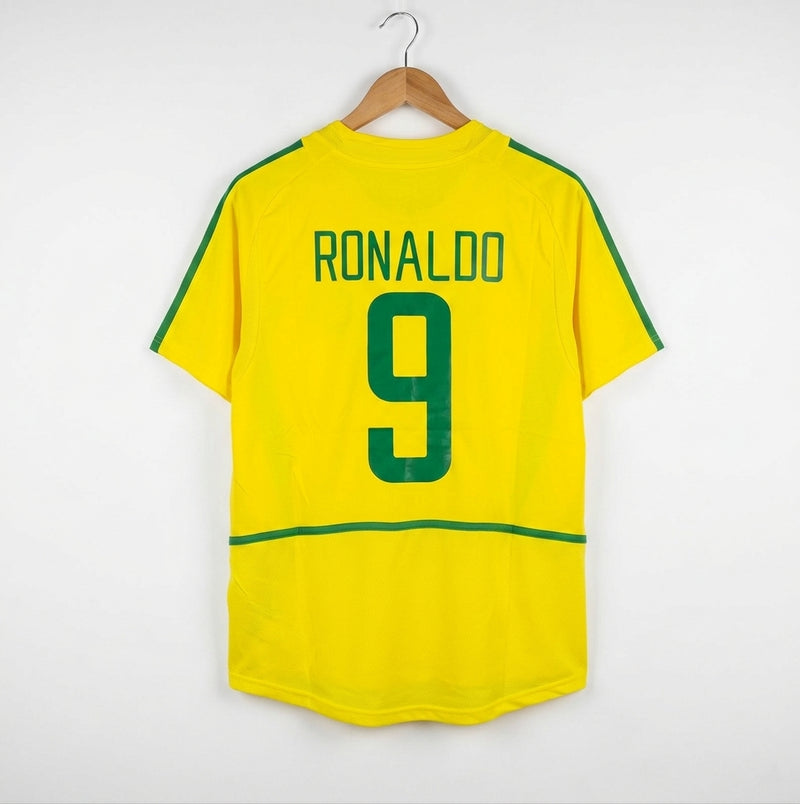 Camisa retrô Brasil Home 2002
