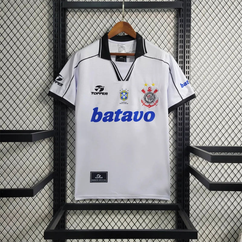 Camisa retrô Corinthians 1998-99