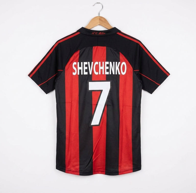 Camisa Retrô Milan 2000-02
