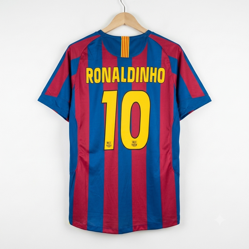 Camisa retrô Barcelona 2005-06